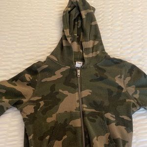 TNA ARMY ZIP UP